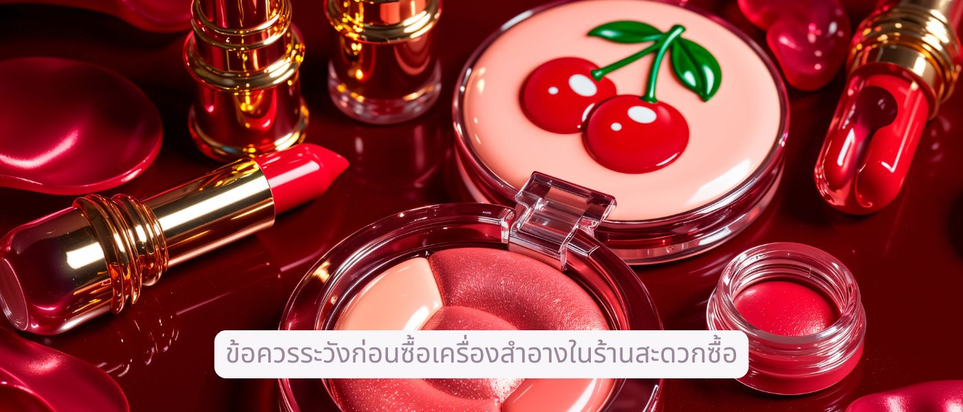 ข้อควรระวังก่อนซื้อเครื่องสำอางในร้านสะดวกซื้อ